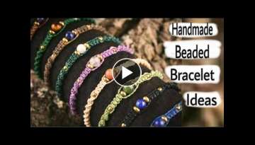 How To Make Beaded Macrame Bracelet At Home