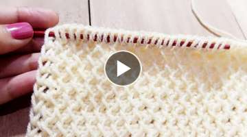 Super Easy Knitting Tunisian Baby Blanket || Top Design knitting || Knitting Baby Blanket Pattern...