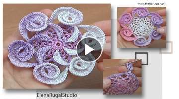 HOW TO DO Crochet Flower