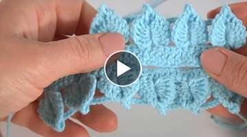 Easiest and Quick Crochet Border