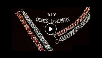 beads bracelets TUTORIALS. beginner beading projects. Beading tutorial