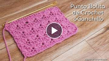 Punto Bolita de Crochet - Ganchillo | Aprende Crochet - Ganchillo Paso a Paso