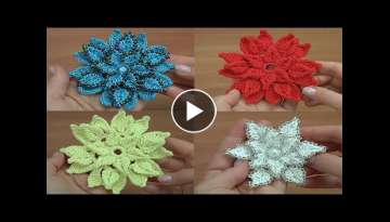 Incredible SUPER 3D PATTER Crocheting and Knitting