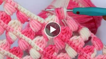New design crochet pattern for baby blanket