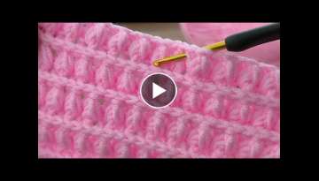 wow you will love this crochet very easy crochet baby blanket models