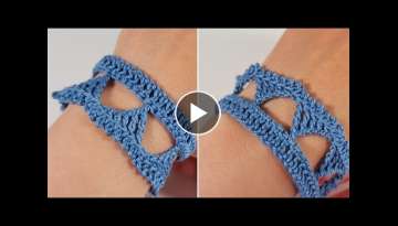 ONE ROW CROCHET EASY Lace COMPLEX STITCH
