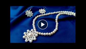 How To Make / Pearl Pendant Necklace