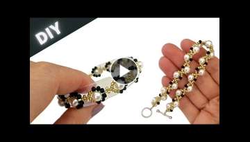 elegant jewelry making with beads. easy beading. beaded bracelets