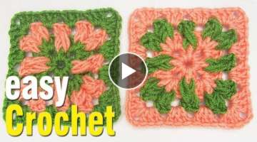 How to Crochet a Granny Square for beginners
