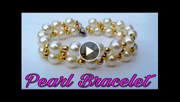 How to make pearl bracelet at home