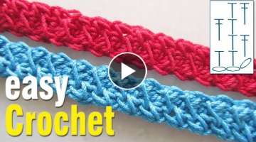 How to Crochet a Simple Cord for beginners