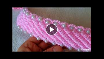 Super Tunisian Knitting krochet örgü modeli