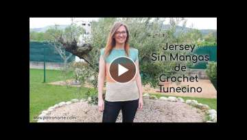 Cómo Tejer Blusa De Crochet Tunecino Paso a Paso | Sin Costuras, de 1 Sola Pieza #crochettunecin...