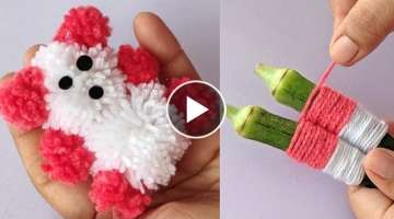 How to make Teddy Bear with wool 