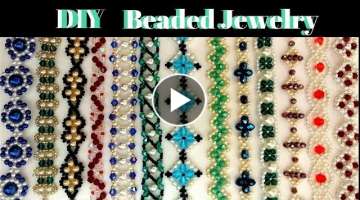 Jewelry making tutorials. DIY jewelry. Beads jewelry patterns. Beaded bracelets