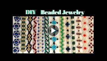 Jewelry making tutorials. DIY jewelry. Beads jewelry patterns. Beaded bracelets
