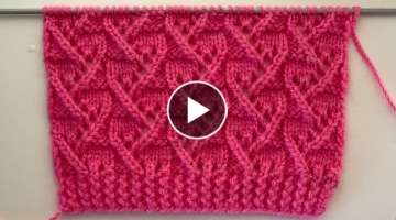 Easy Lace Knitting Pattern For All Projects